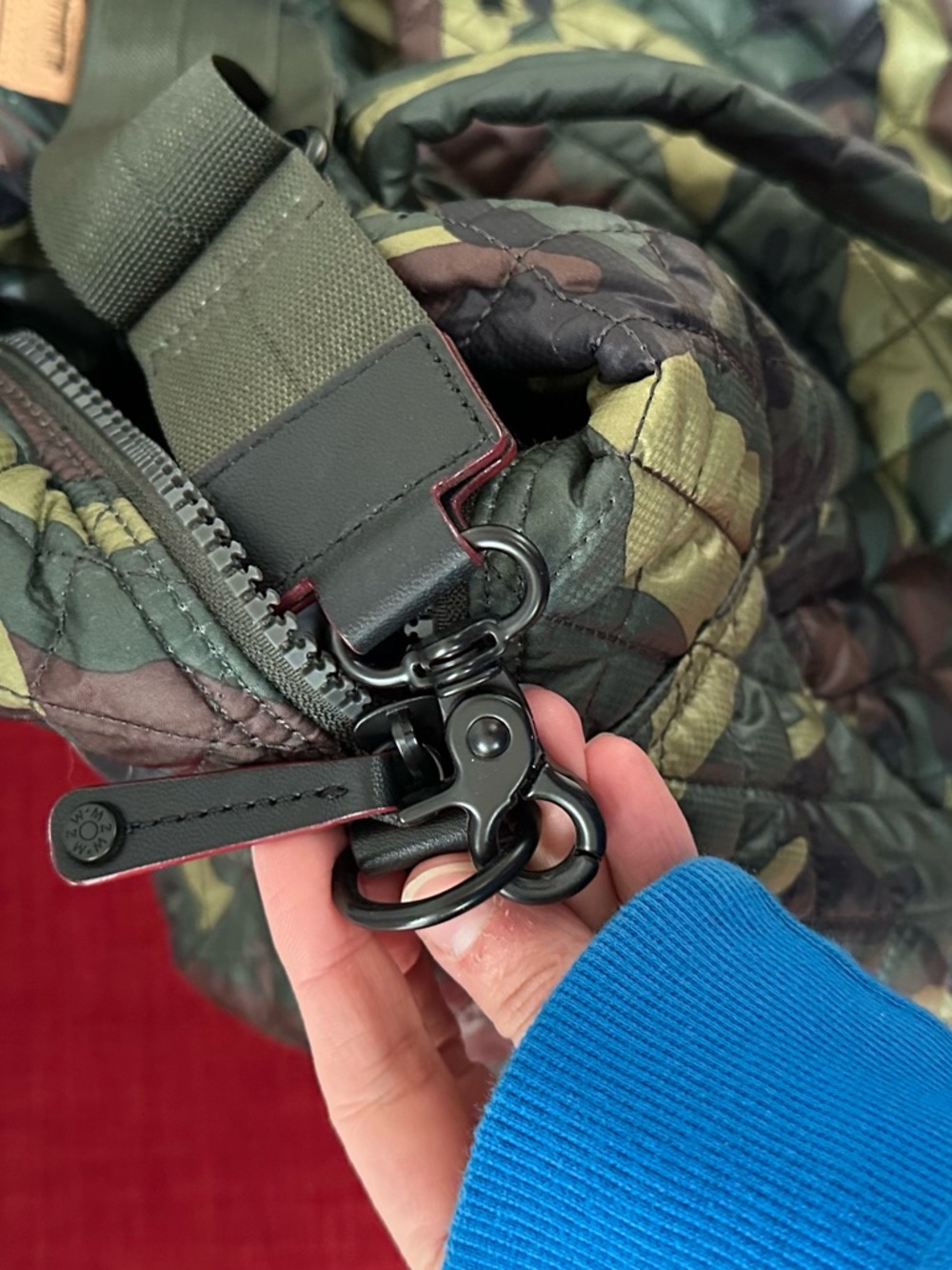 MZ WALLACE Jim Travel Bag Camo - Picture 10 of 12